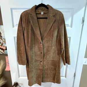 Chico’s leather coat